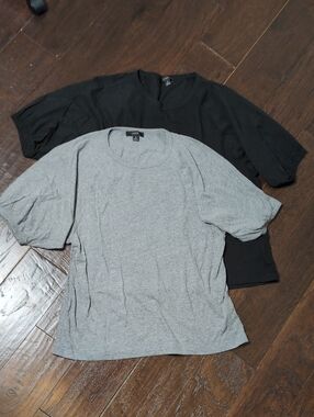 J. Crew Puff Sleeve T Shirt Bundle Of 2 Size Small